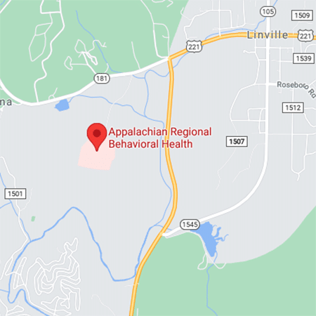 Google Map - Appalachian Regional Behavioral Health