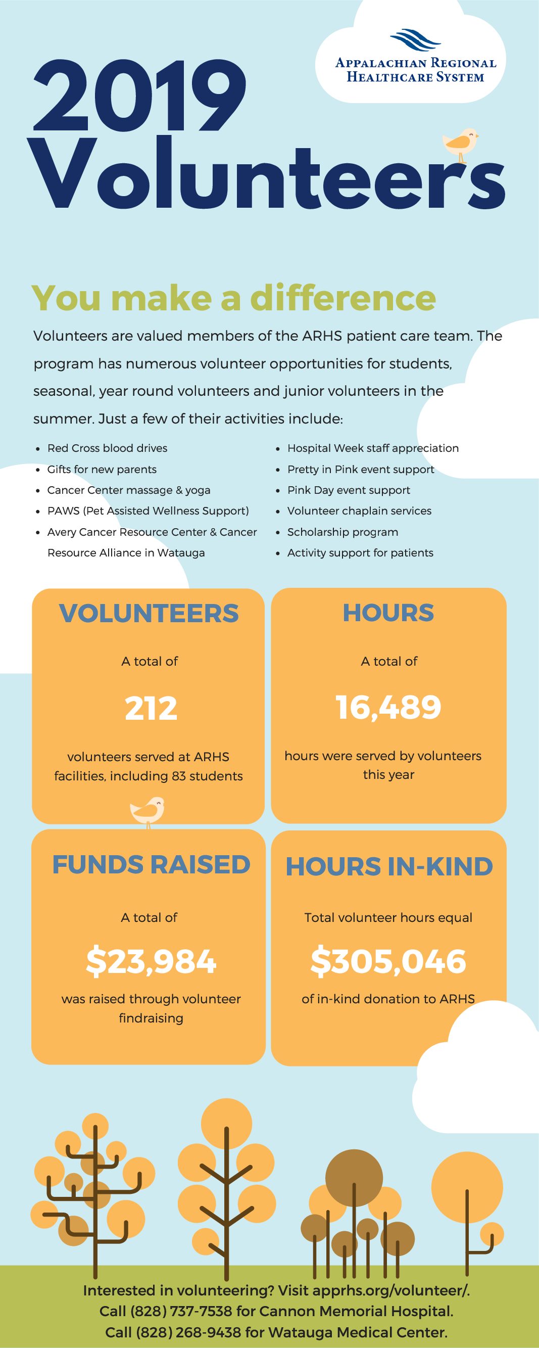 Volunteer Infographic