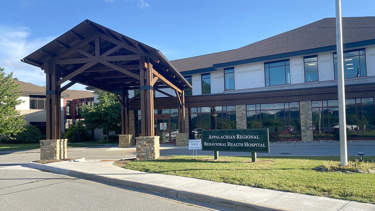 Appalachian Regional Behavioral Health Hospital Entrance