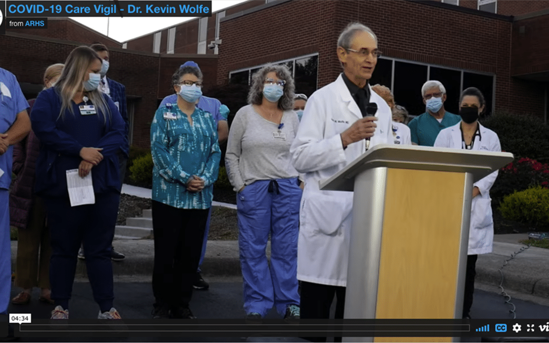COVID-19 Care Vigil held at Watauga Medical Center (videos and transcripts)