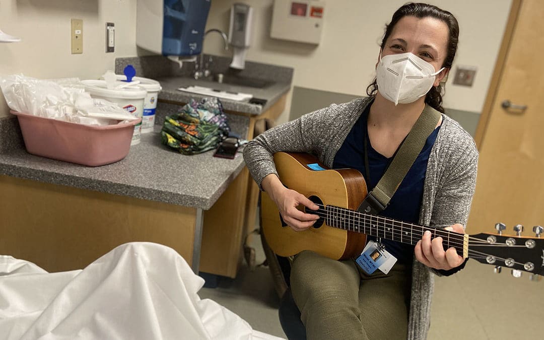 Music Therapy students offer salve for the soul